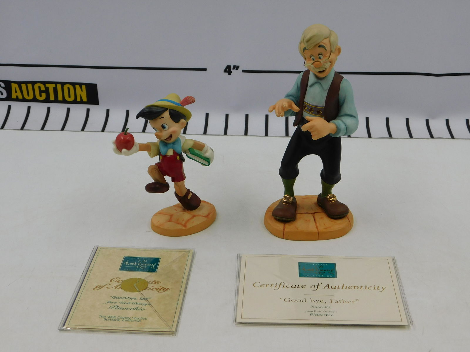 Lot of 2 WDCC Pinocchio Figurines (1 of 10)