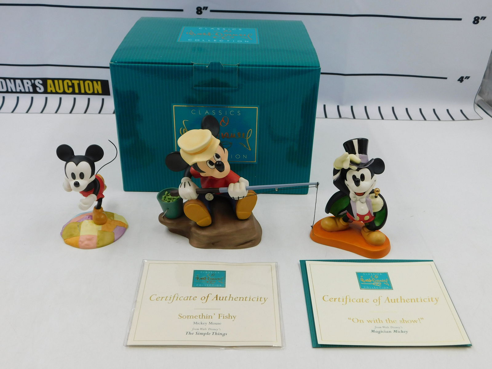 Lot of 3 WDCC Mickey Mouse Figurines (1 of 15)