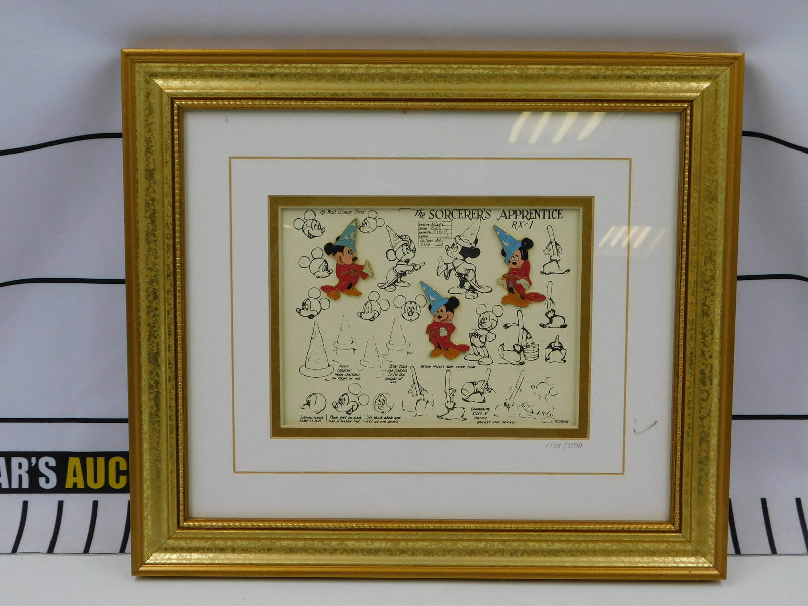 Sorcerer Apprentice Sketch Limited Edition Pin Set (1 of 6)