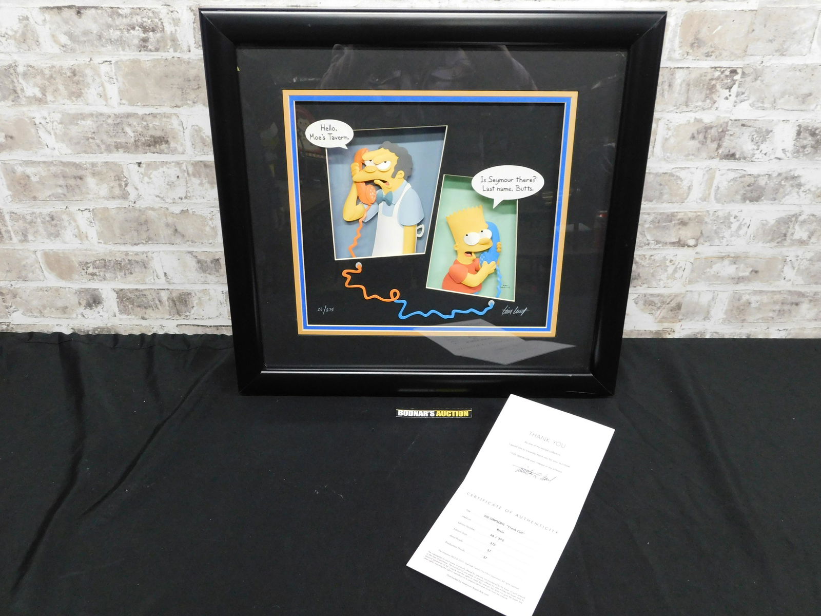 The Simpsons "Crank Call" 3D Construction (1 of 5)