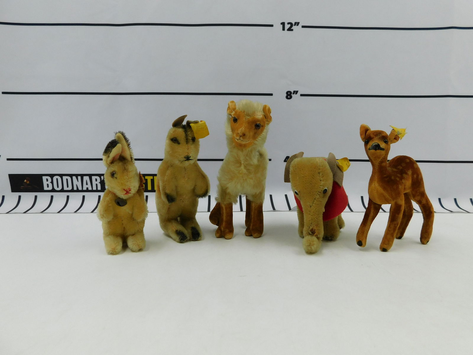 Lot of 5 Steiff Animals (1 of 11)