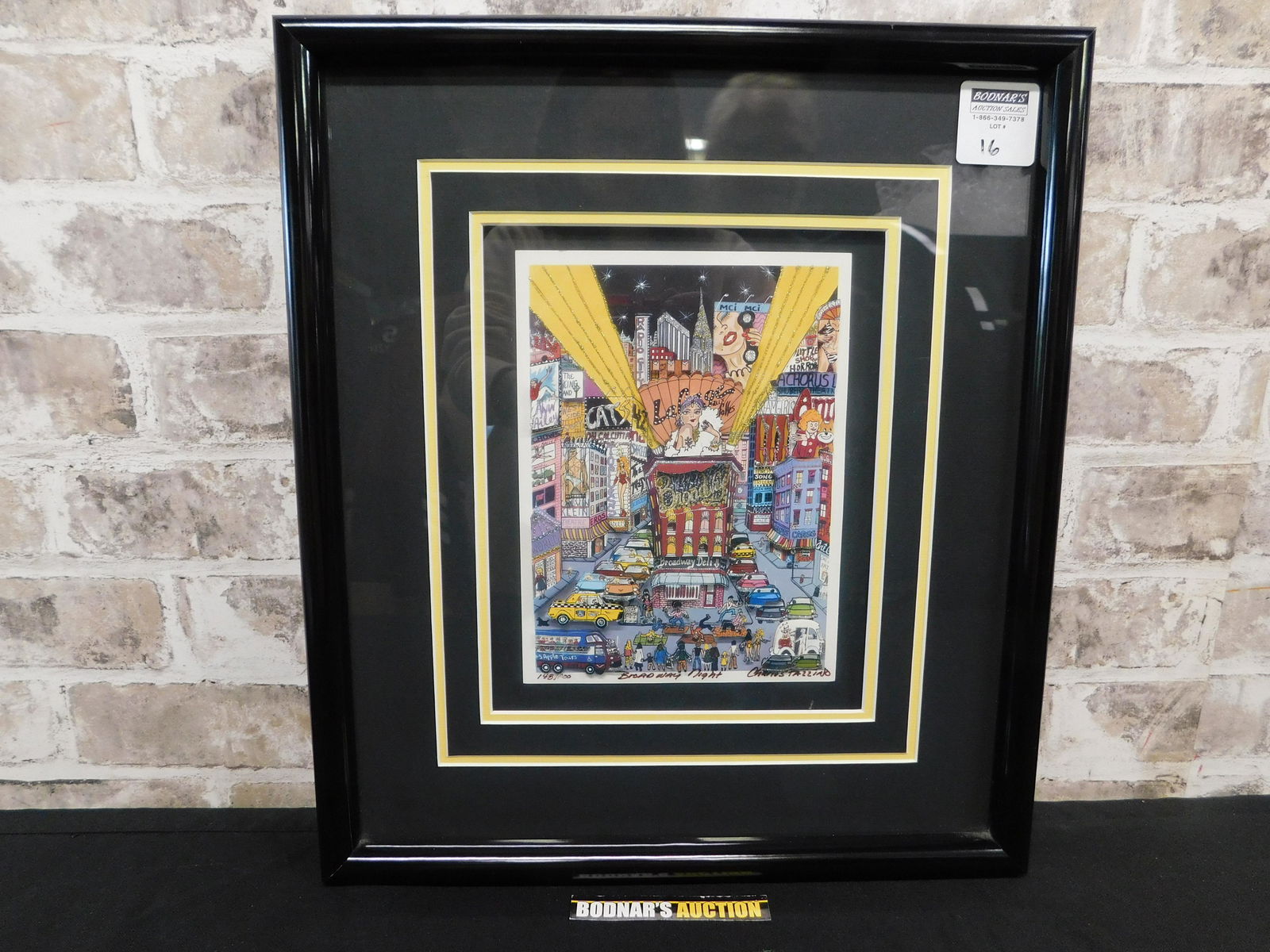 Broadway Night . Signed 3-D Pop Art by Fazzino (1 of 7)