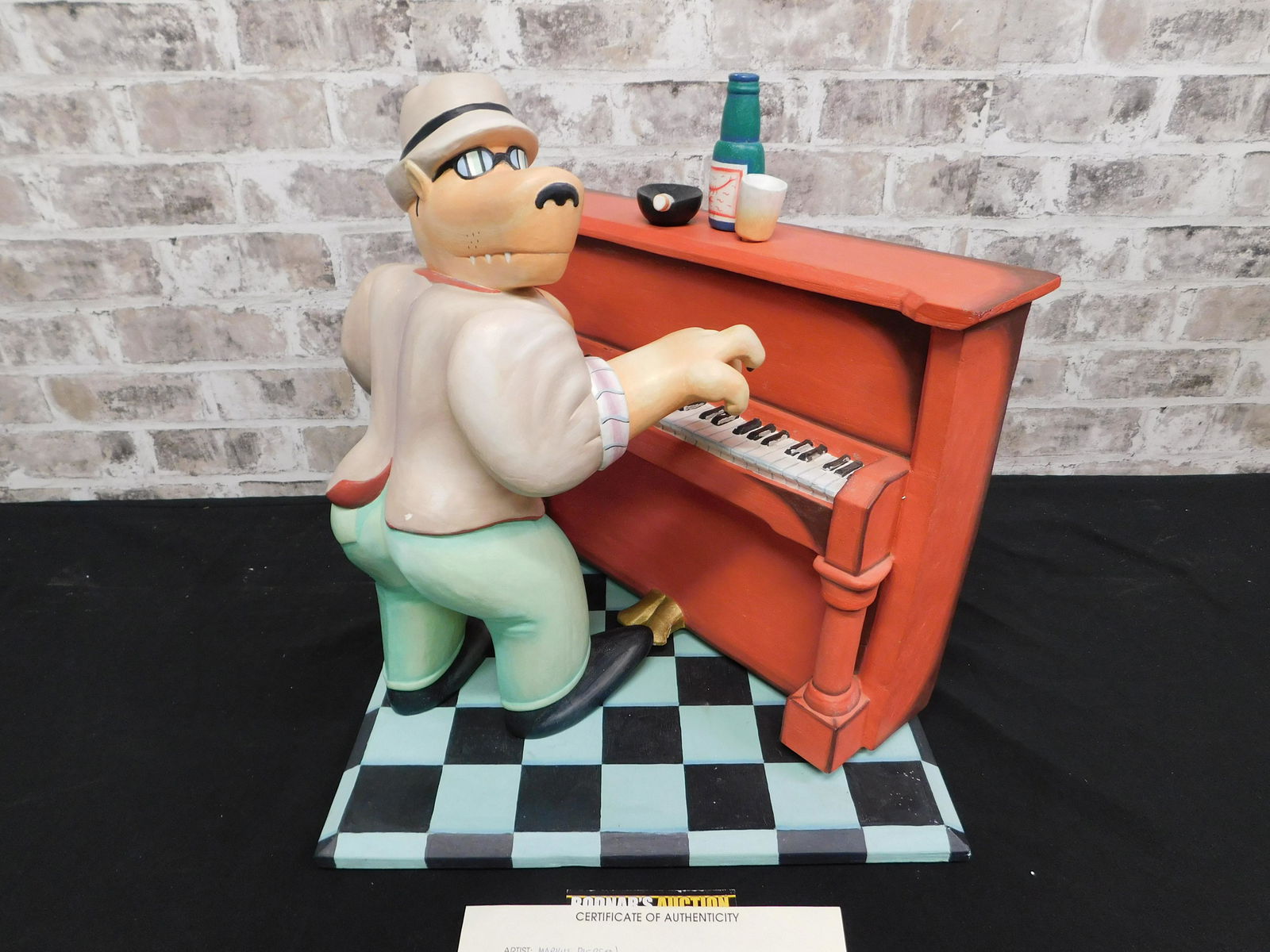 Dr. Hey . Signed Acrylic on Wood by Markus Pierson (1 of 12)