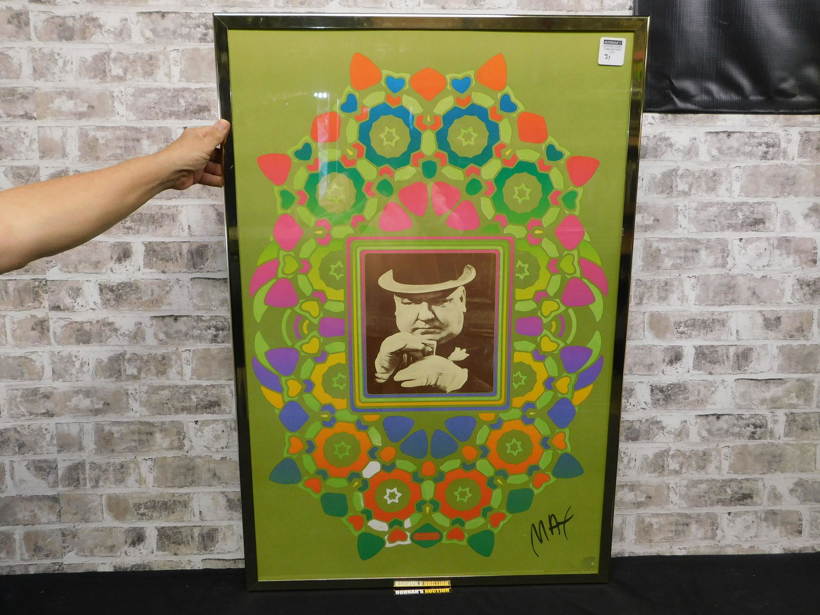 Psychedelic W.C. Fields Poster/Litho by Peter Max (1 of 6)