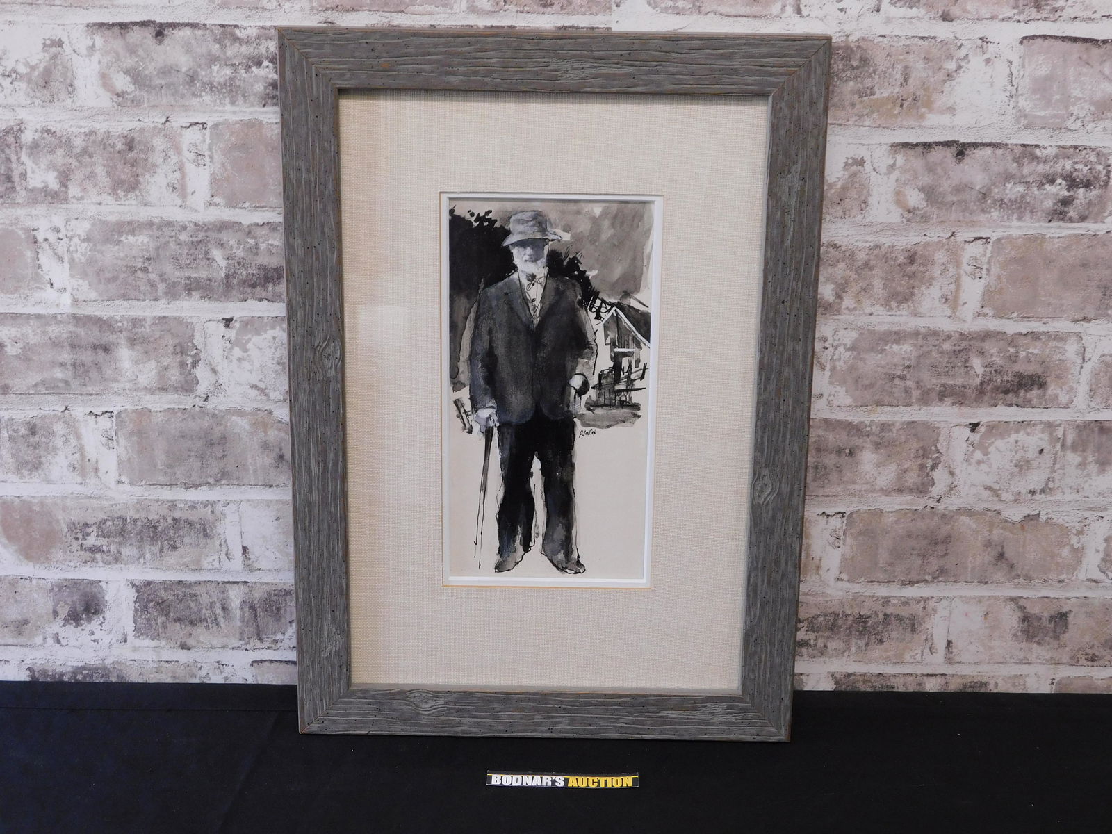 Framed Watercolor by Peter Cox (1 of 8)