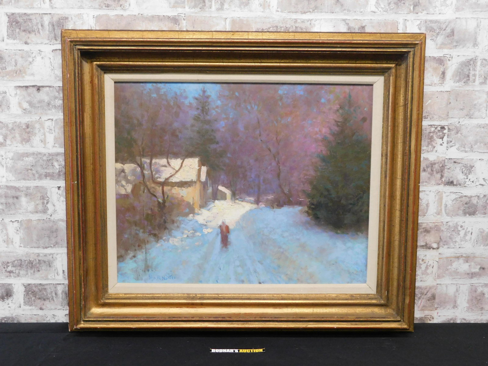Framed Oil on Board by William Harnden (1 of 8)