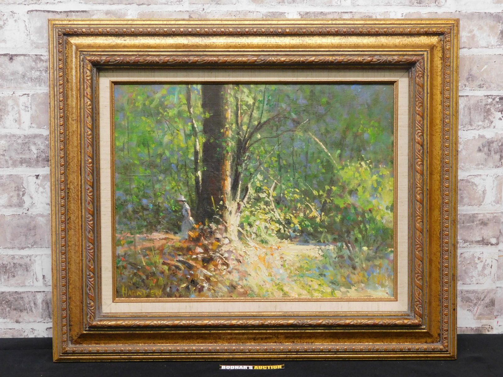 Framed Oil on Canvas by William Harnden (1 of 8)