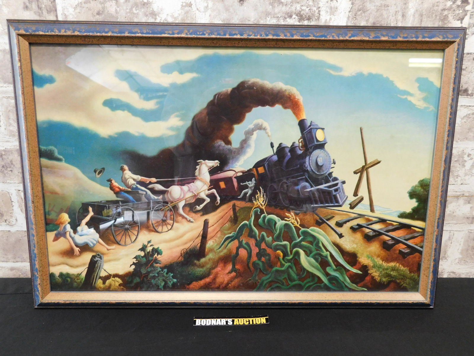 Framed Thomas Benton Print (1 of 6)