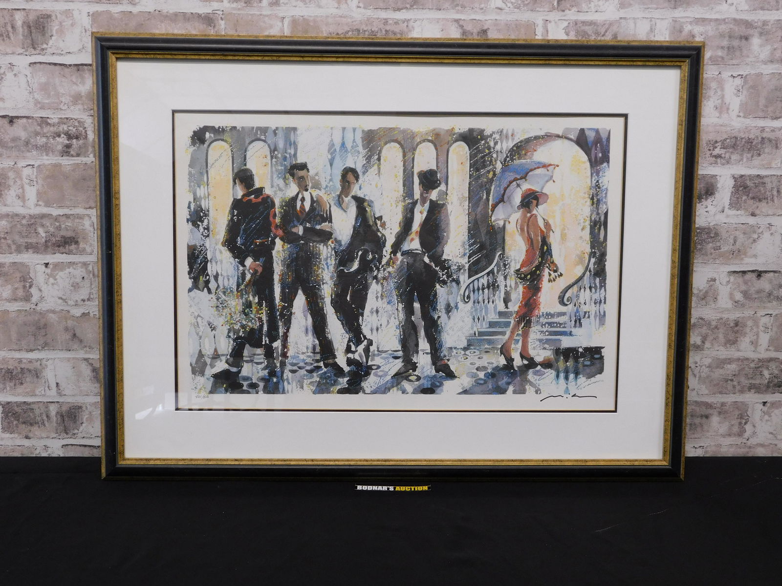 Sparkling Nights Serio lithograph by Misha Lenn (1 of 9)