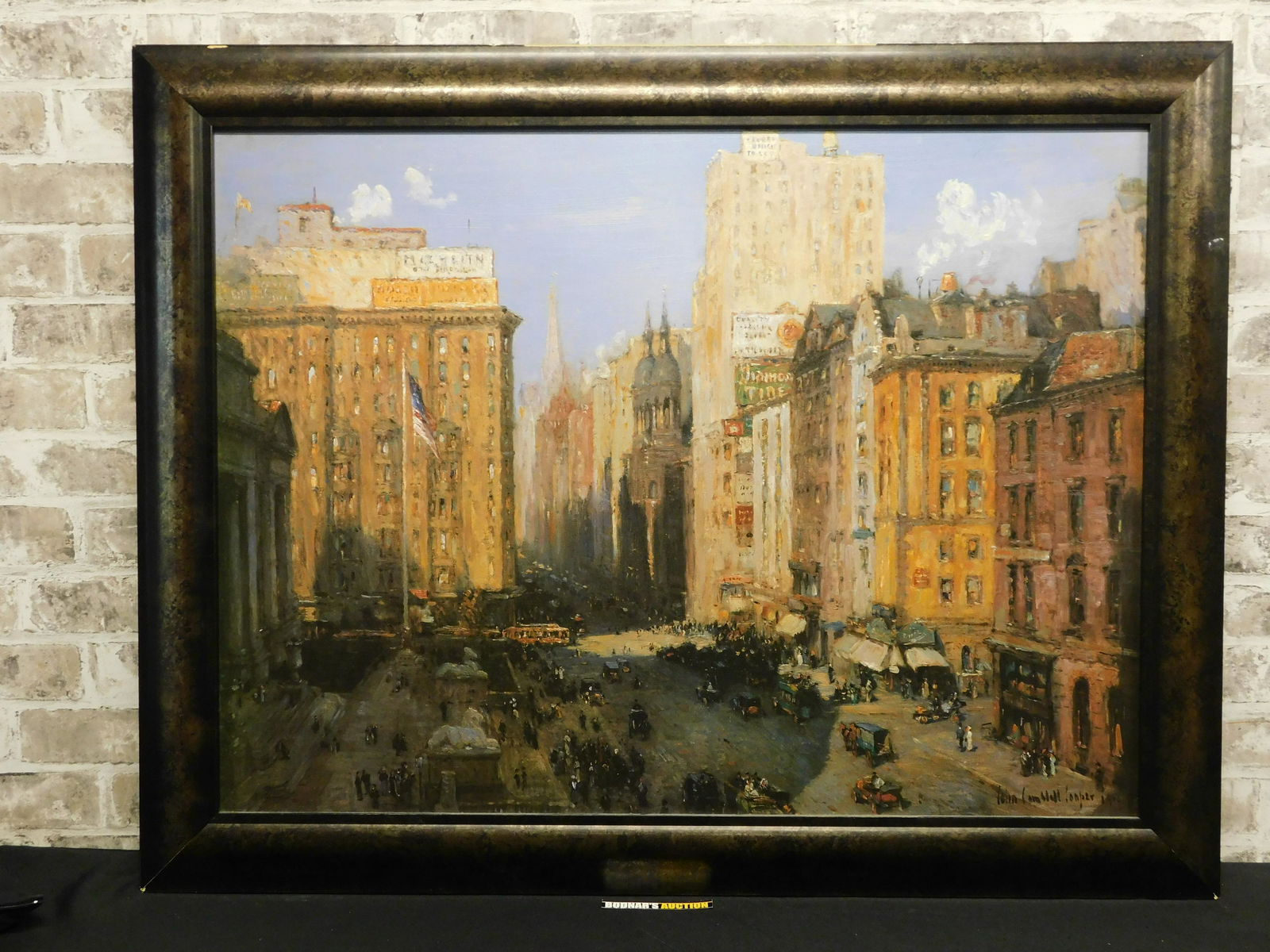 Fifth Avenue, New York Framed Giclee on Canvas by Colin Campbell Cooper (1 of 14)