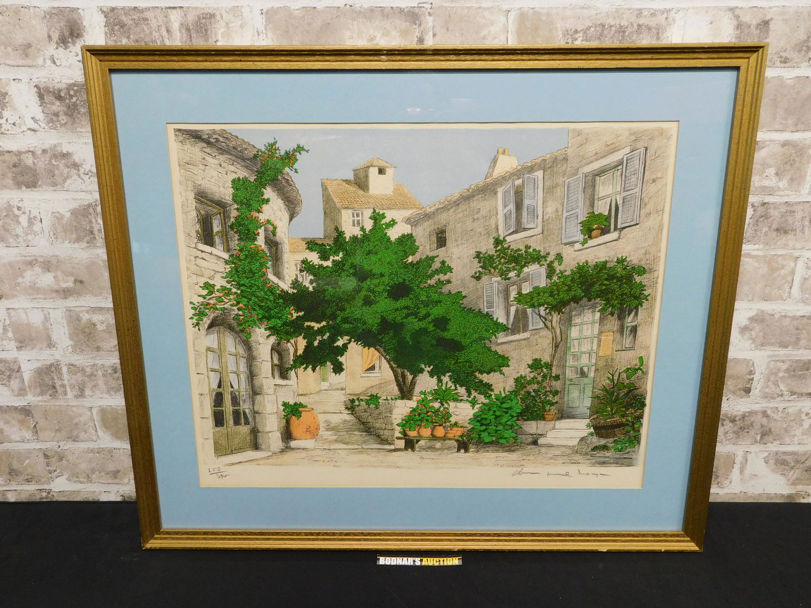 Framed Lithograph by Denis Paul Noyer (1 of 10)