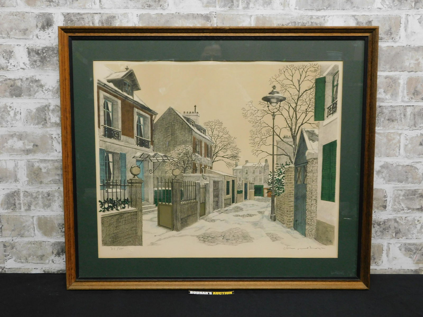 Framed Lithograph by Denis Paul Noyer (1 of 8)
