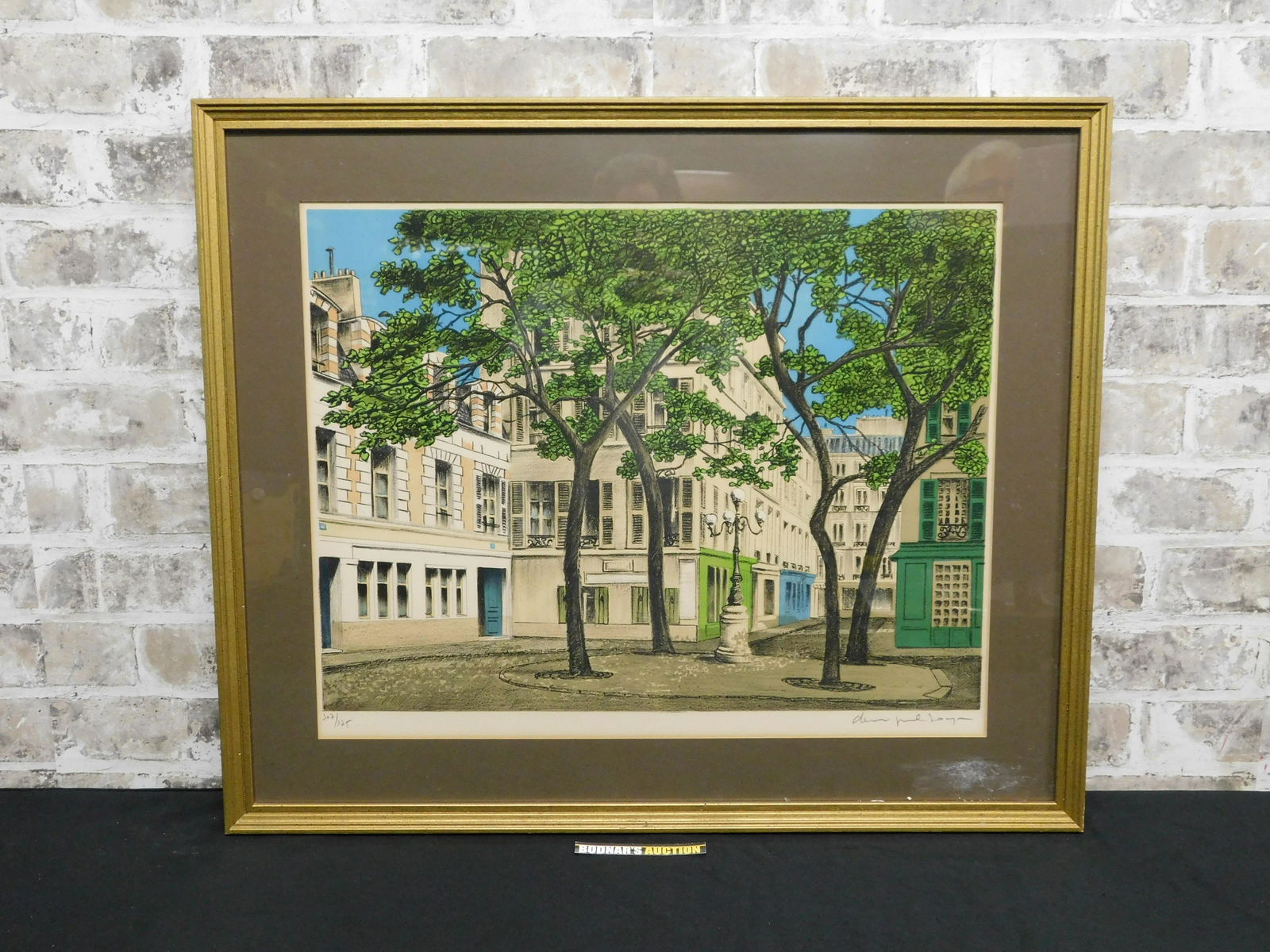 Framed Lithograph by Denis Paul Noyer (1 of 7)
