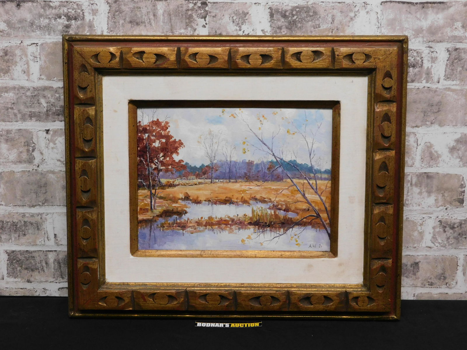 Autumn Oil on Board by Henry Hammond AHL (1 of 7)