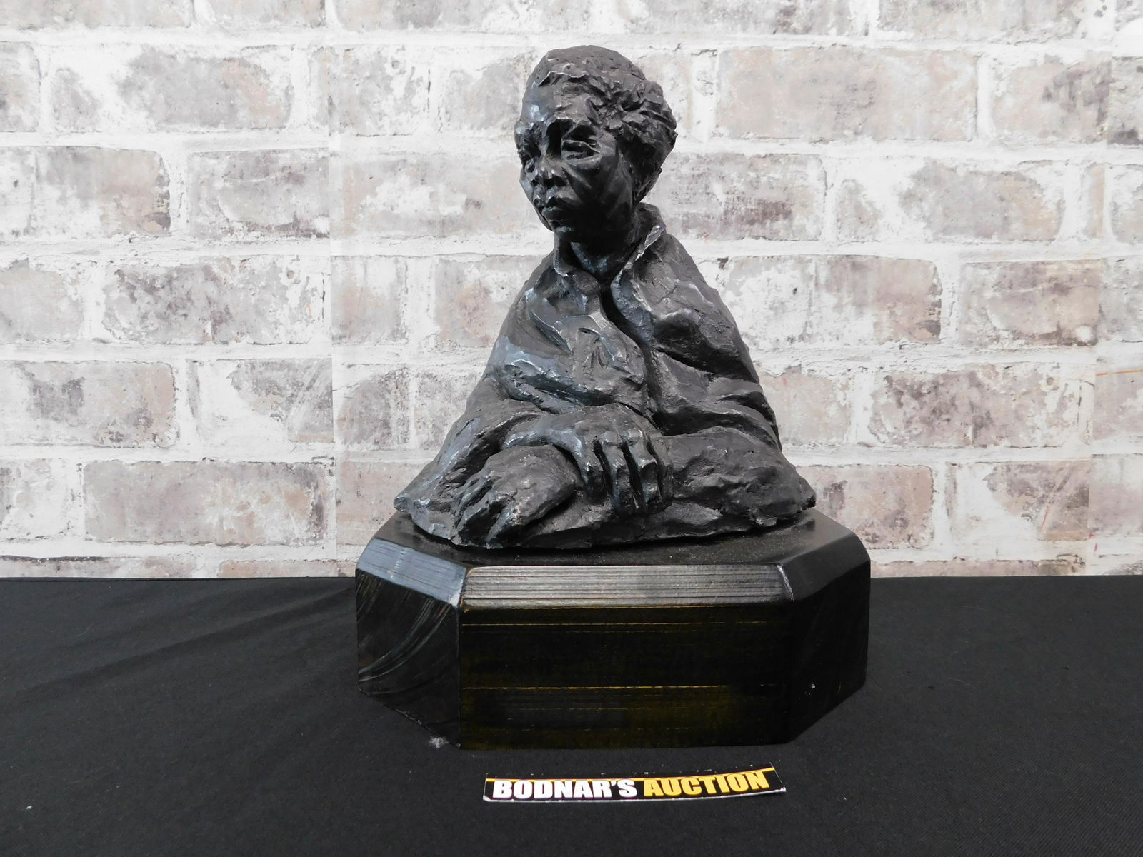 Chalk Bust Sculpture by G. Lyne (1 of 9)