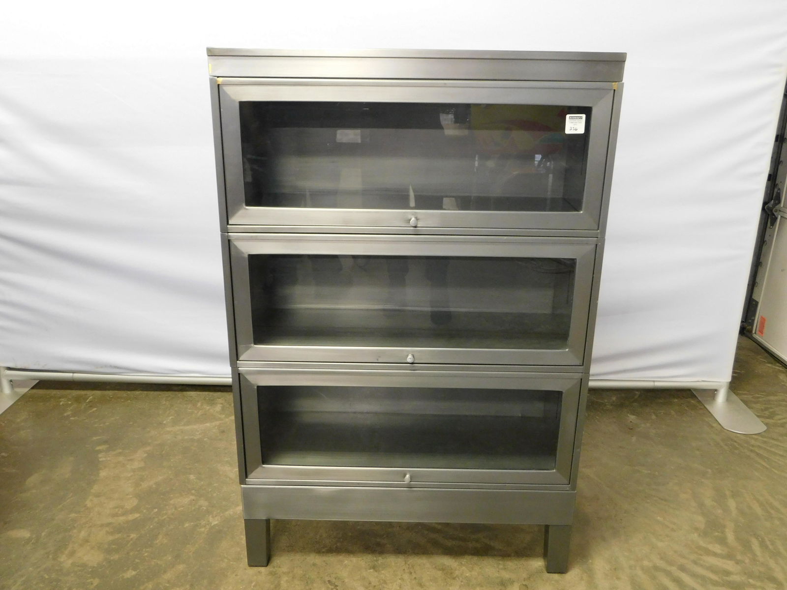 Metal 3 Stack Barrister Bookcase (1 of 8)