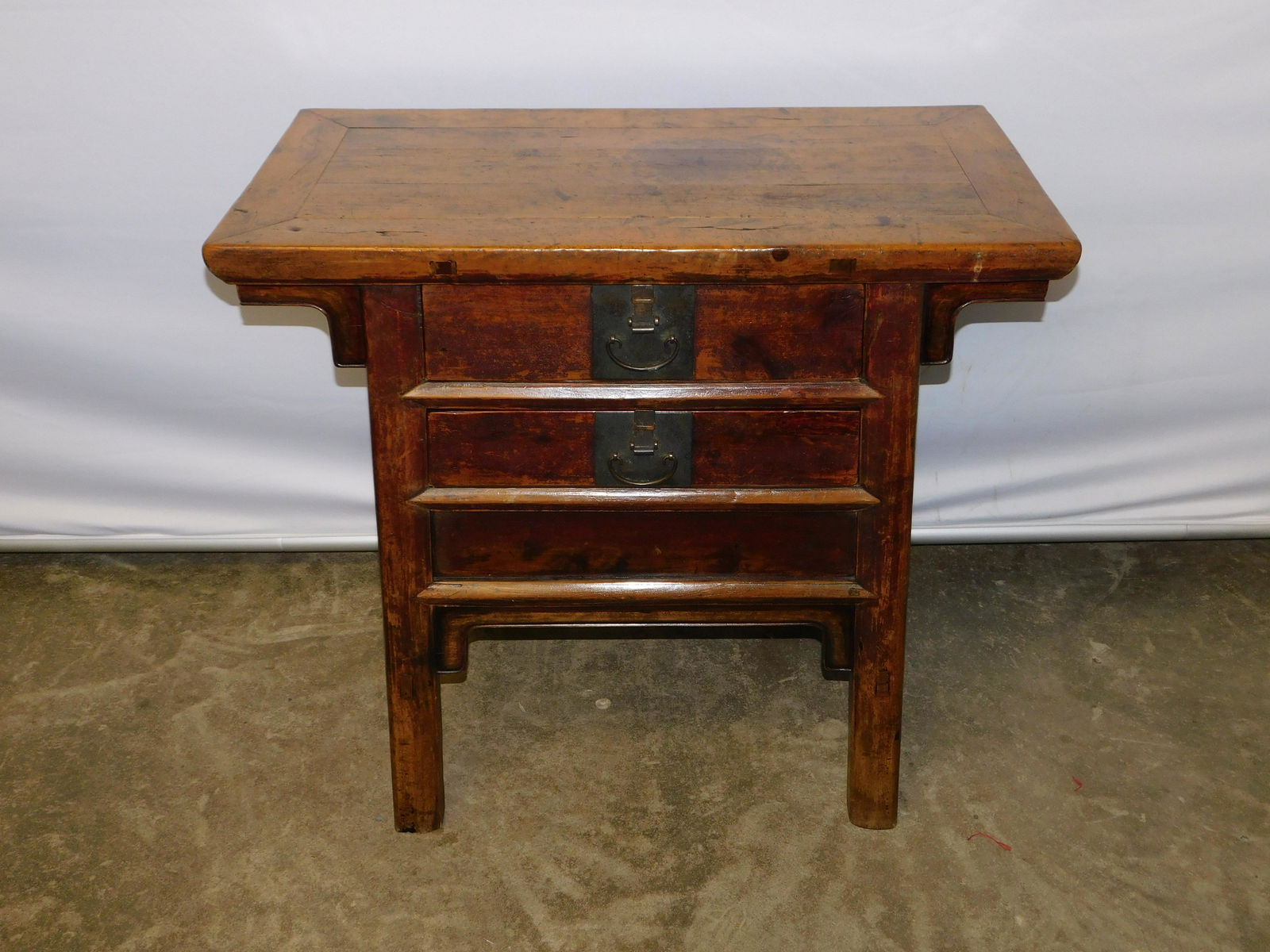 19th Century 2 Drawer Work Table (1 of 8)