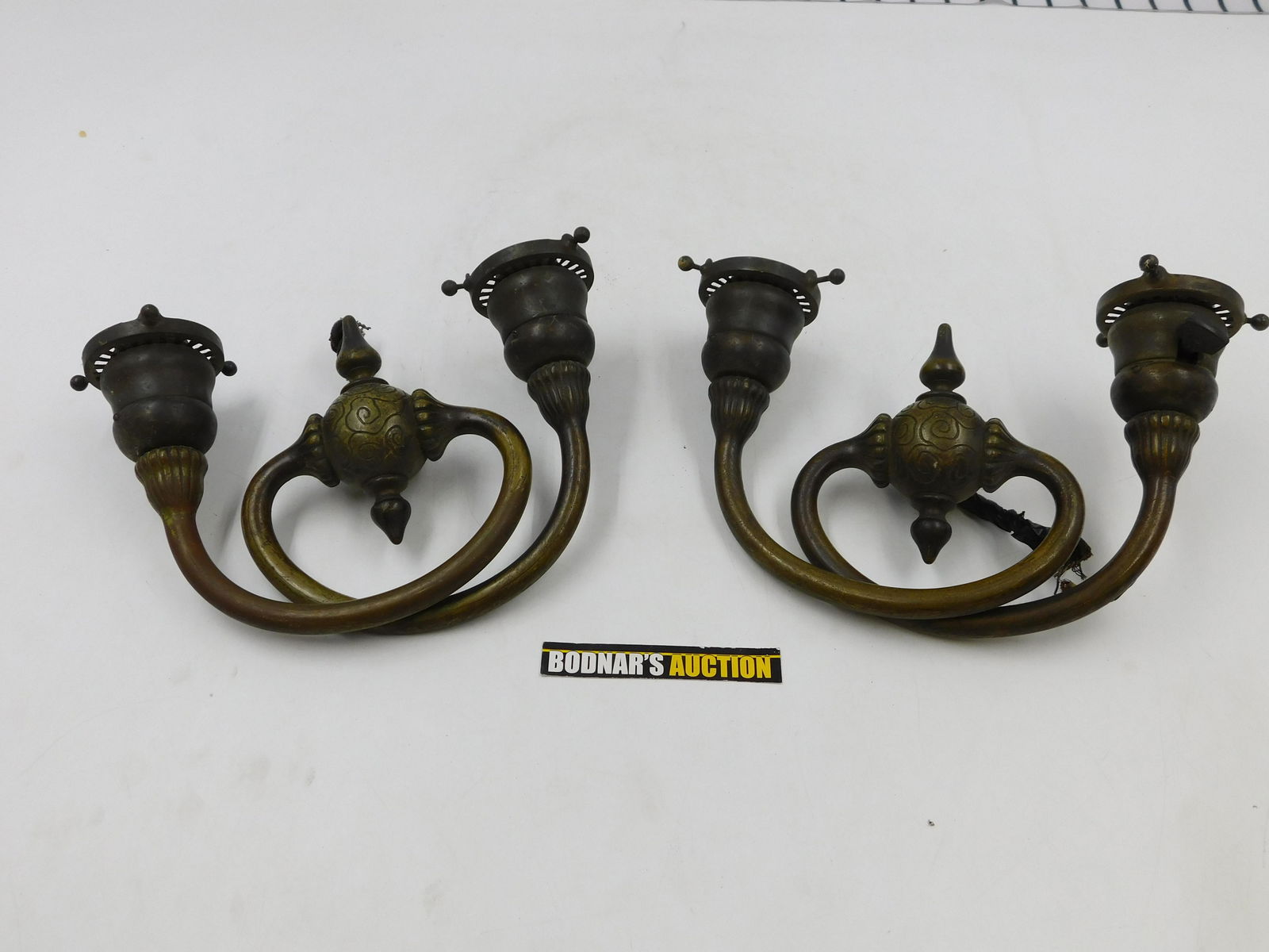 Pair of Bronze Wall Sconces (1 of 8)