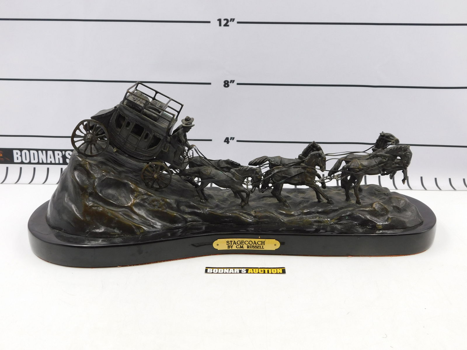 Bronze Statue "Stagecoach" (1 of 12)