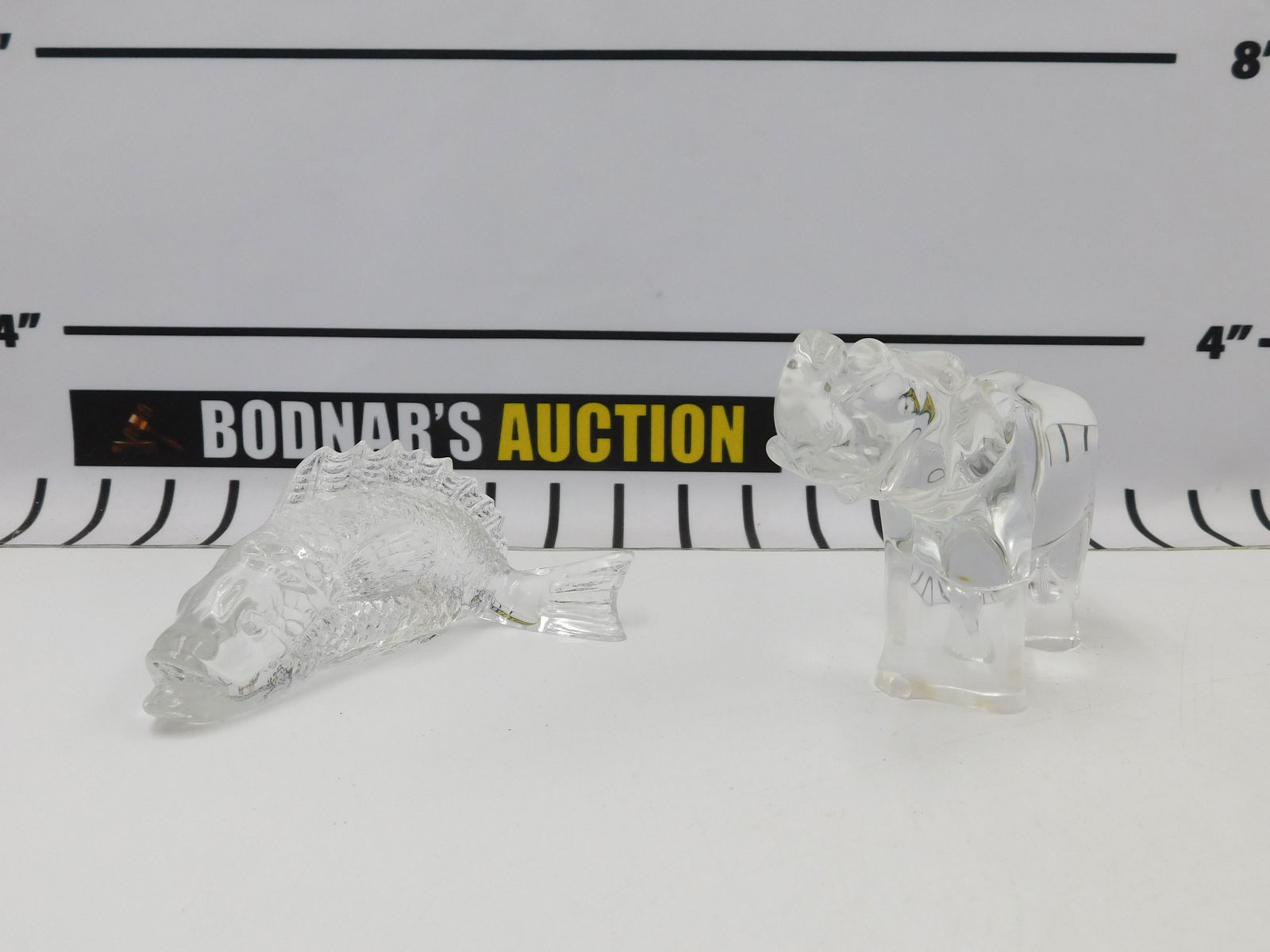 Lot of 2 Baccarat Crystal Figurines (1 of 11)