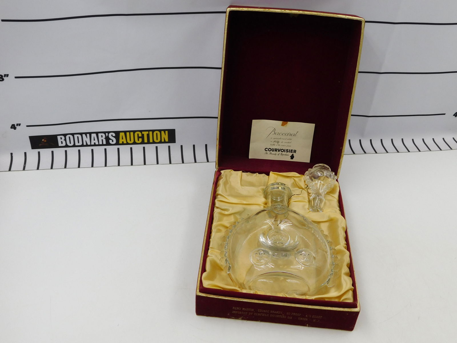 Remy Martin Cognac Baccarat Bottle in Presentation Case (1 of 8)