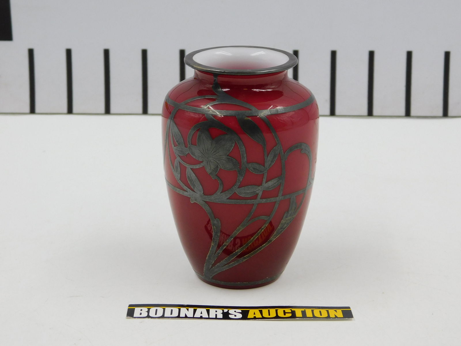 Silver Overlay Bud Vase (1 of 8)