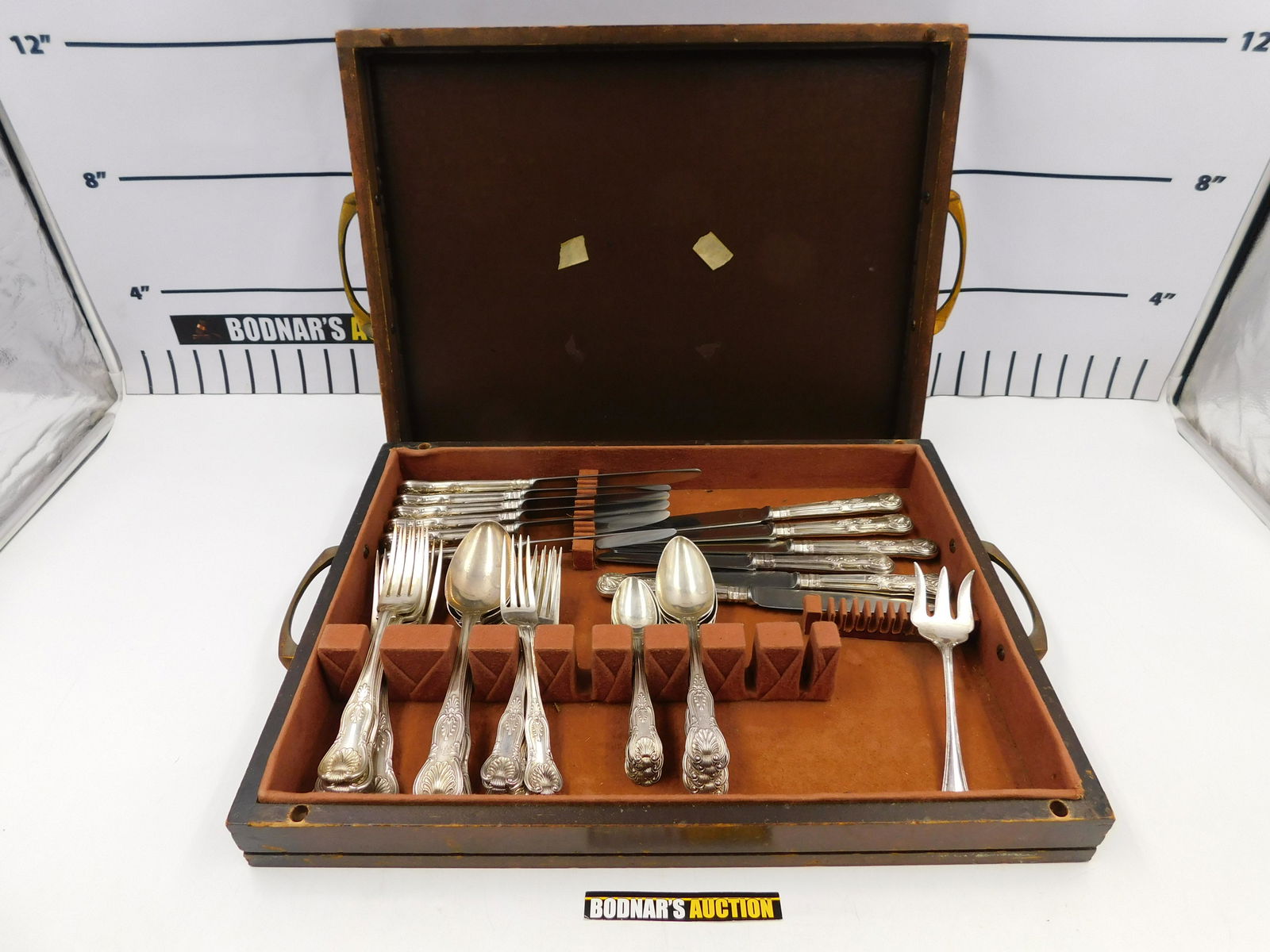 English Sterling Flatware Set - 41 Pieces (1 of 20)