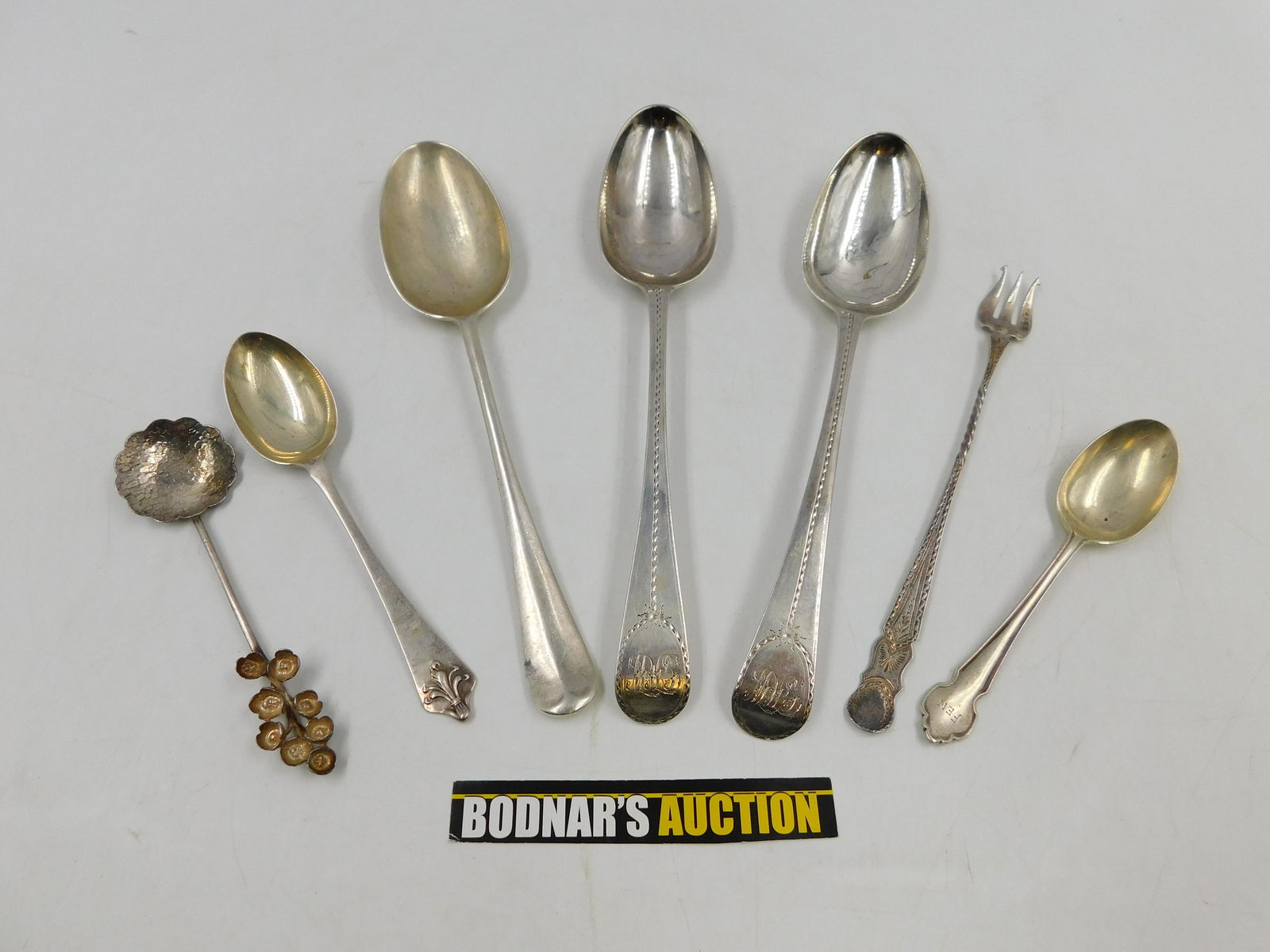 Lot of 7 Sterling Silver Serving Pieces (1 of 13)