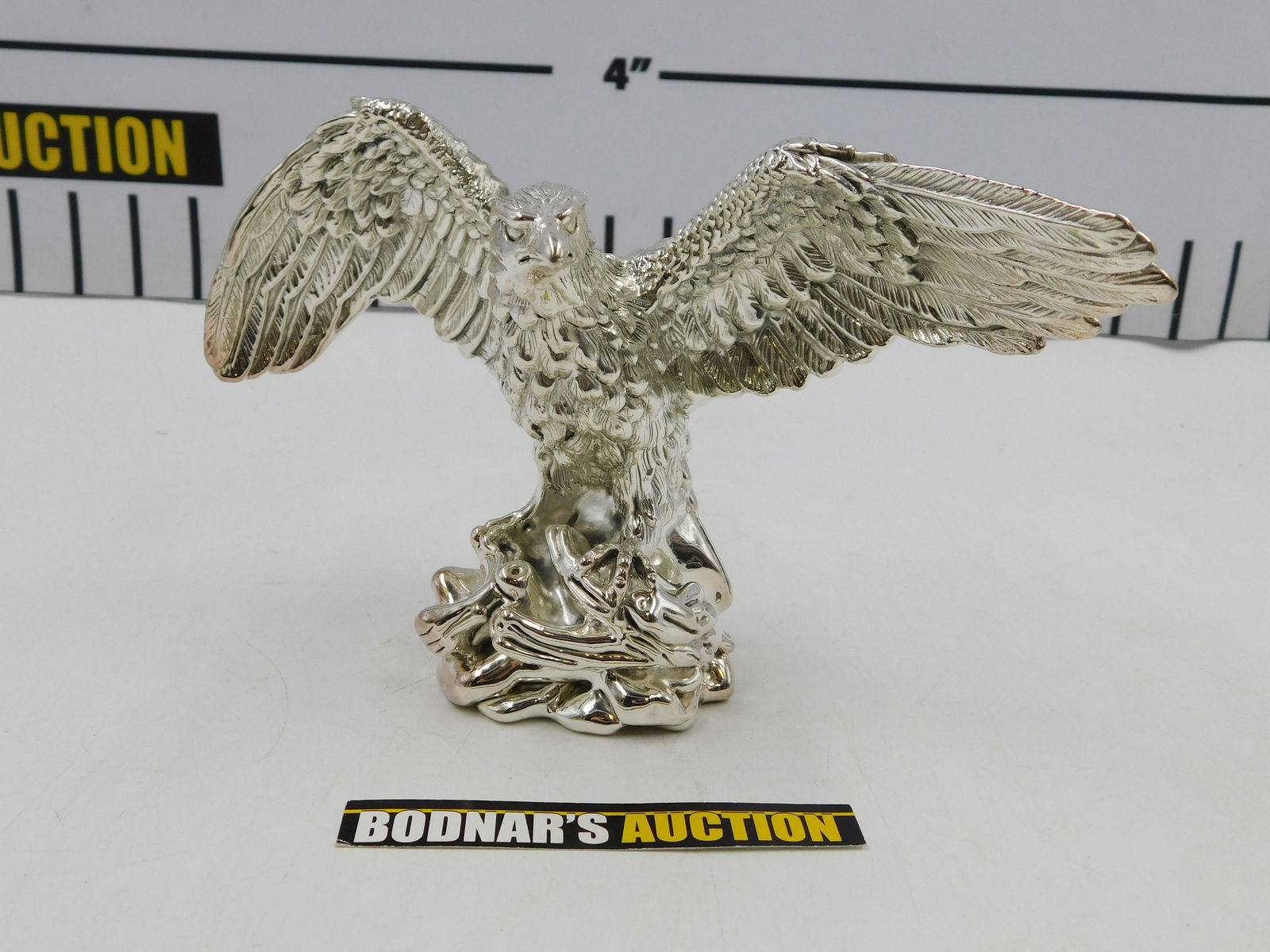 Sterling Silver Bat Ami American Bald Eagle Figurine (1 of 8)