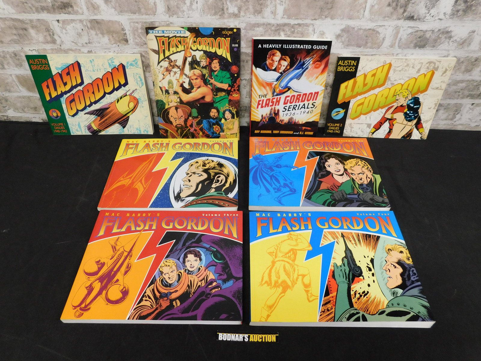 Lot of 8 Flash Gordon Softcover Books (1 of 6)