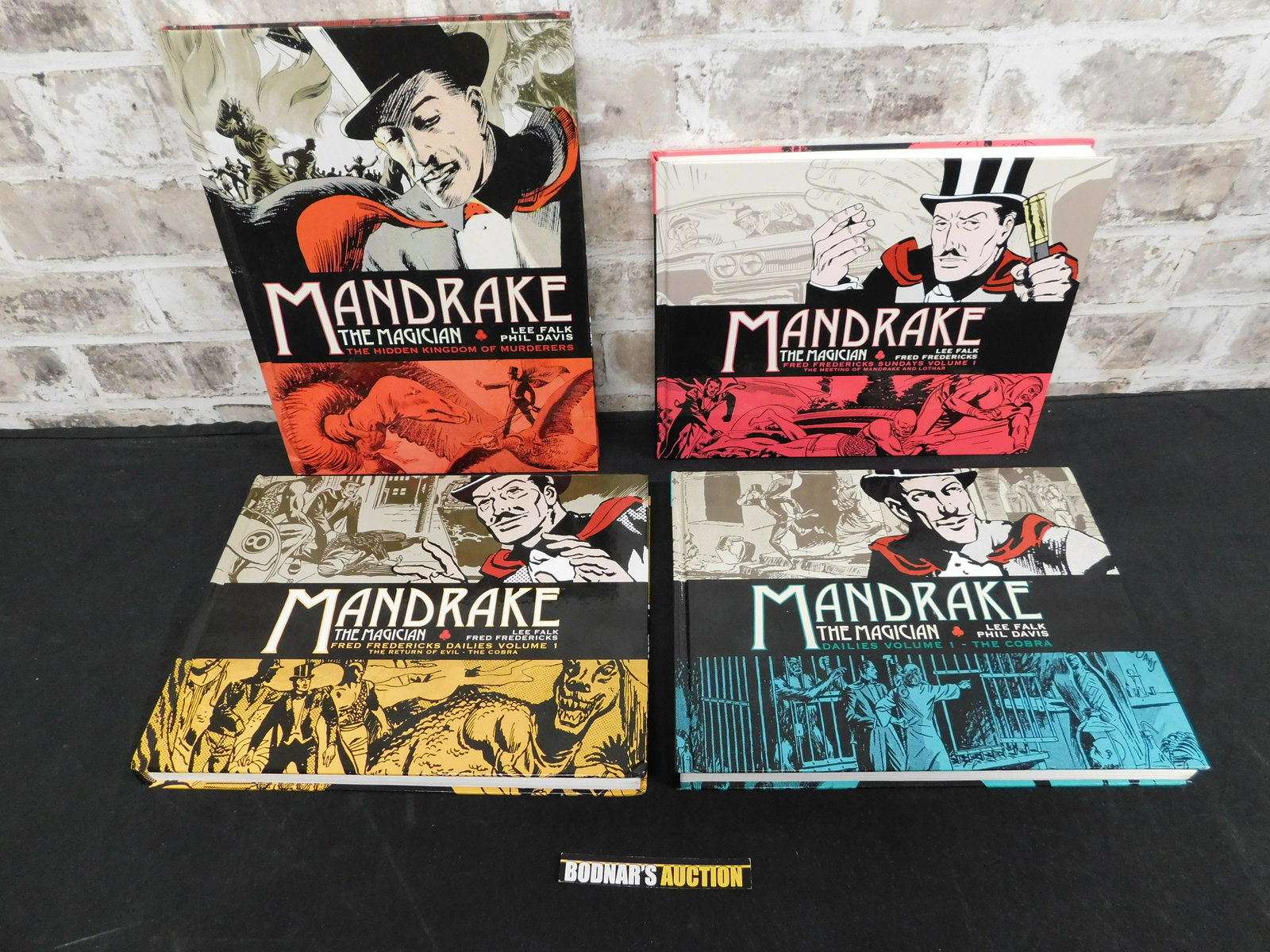 Lot of 4 Mandrake the Magician Hardcover Books (1 of 4)