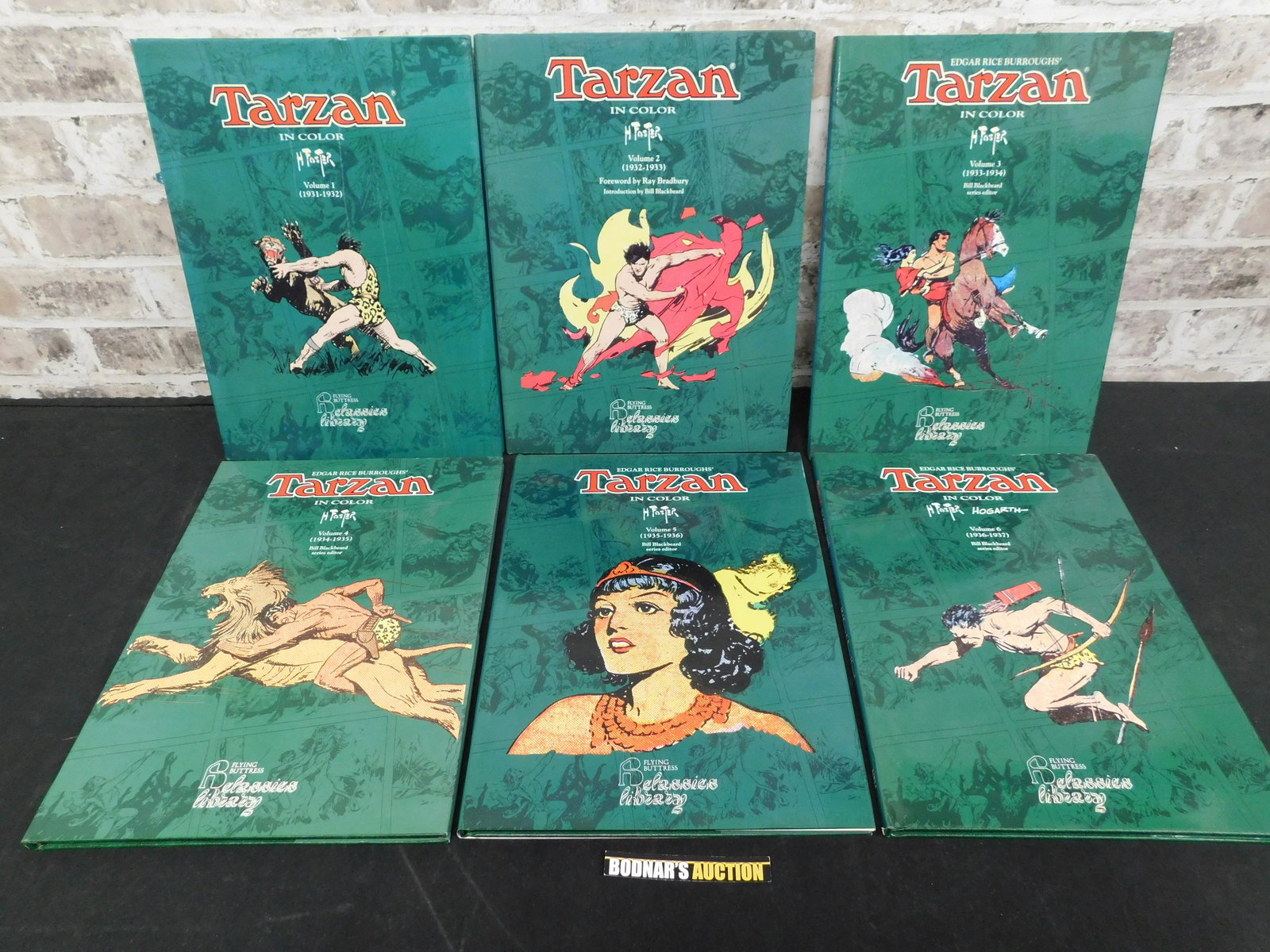 Lot of 6 Tarzan in Color Hardcover Books (1 of 5)