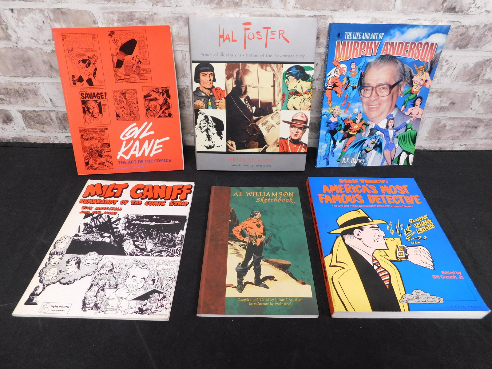 Lot of 6 Comic Related Hard and Soft Cover Books (1 of 5)