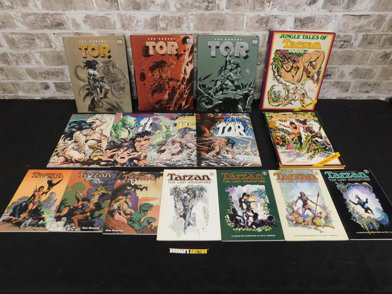 Lot of Tarzan and Tor Books and Graphic Novels (1 of 8)