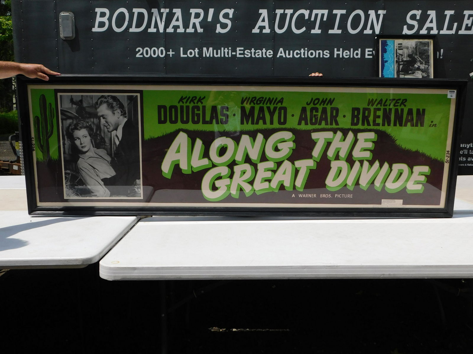 Framed Movie Poster - Along the Great Divide (1 of 7)