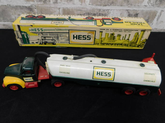 Vintage Original 1964 Hess Truck With Original Box