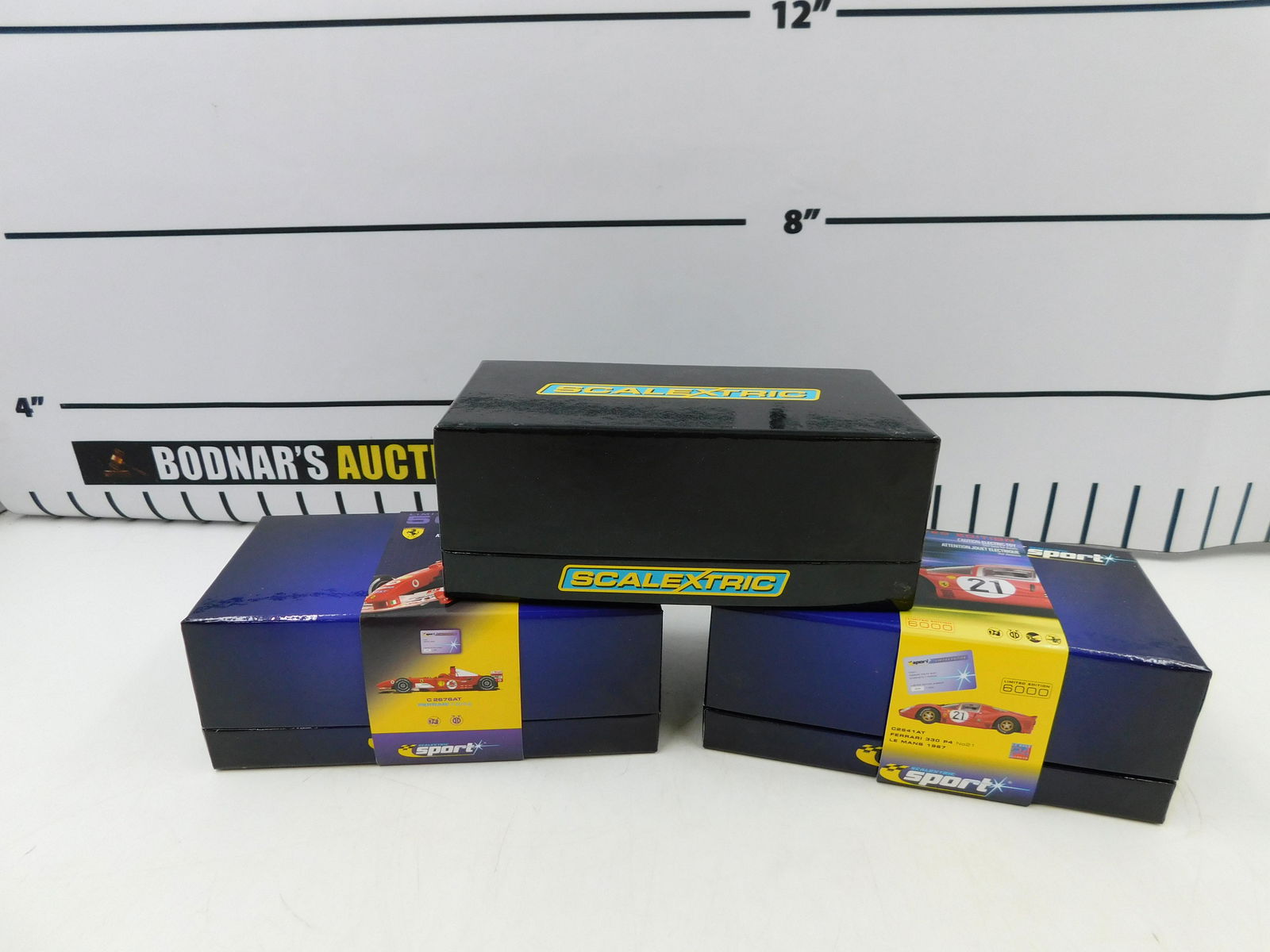 Lot of 3 Scalextric Sport Slot Cars 1:32 Scale (1 of 4)