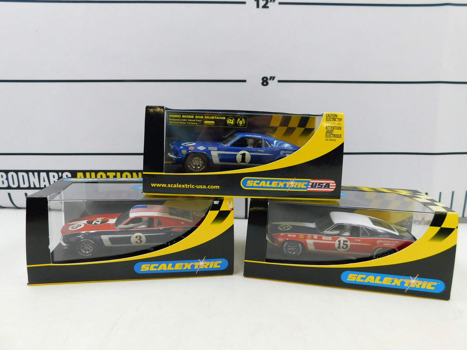 Lot of 3 Scalextric Sport Slot Cars 1:32 Scale (1 of 7)