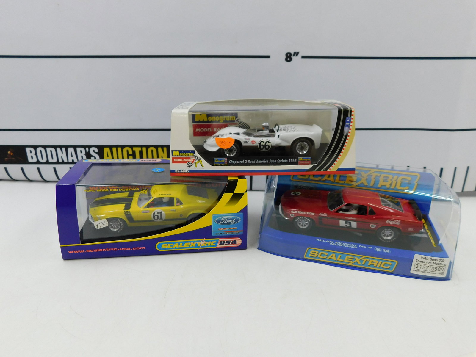 Lot of 3 Slot Cars 1:32 Scale (1 of 7)