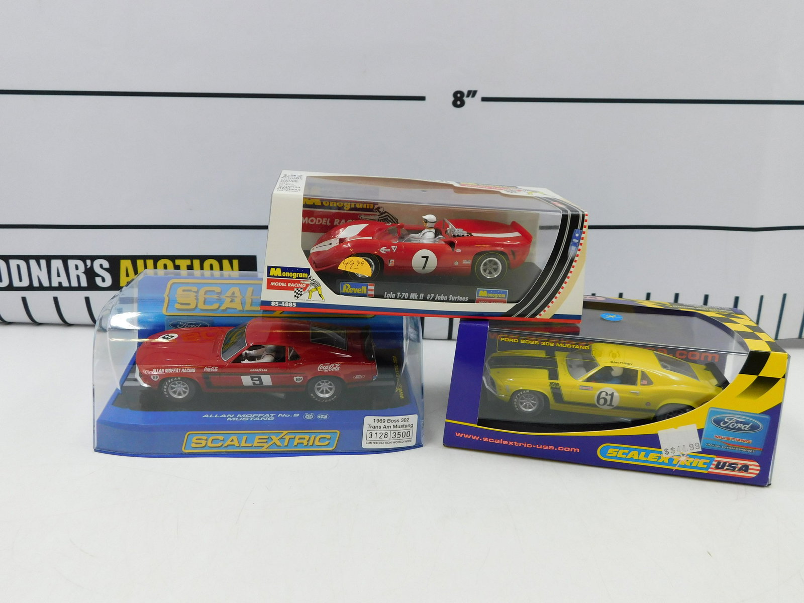 Lot of 3 Slot Cars 1:32 Scale (1 of 7)