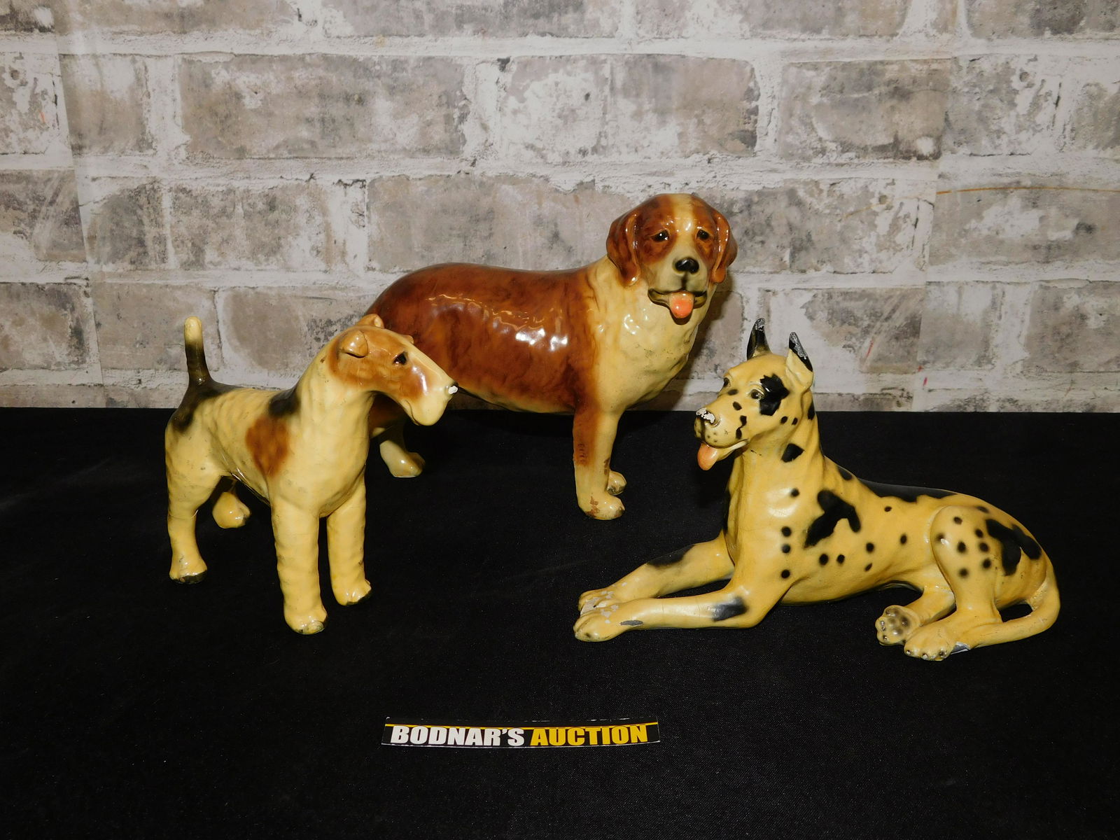 Lot of 3 Vintage Dog Figurines (1 of 18)