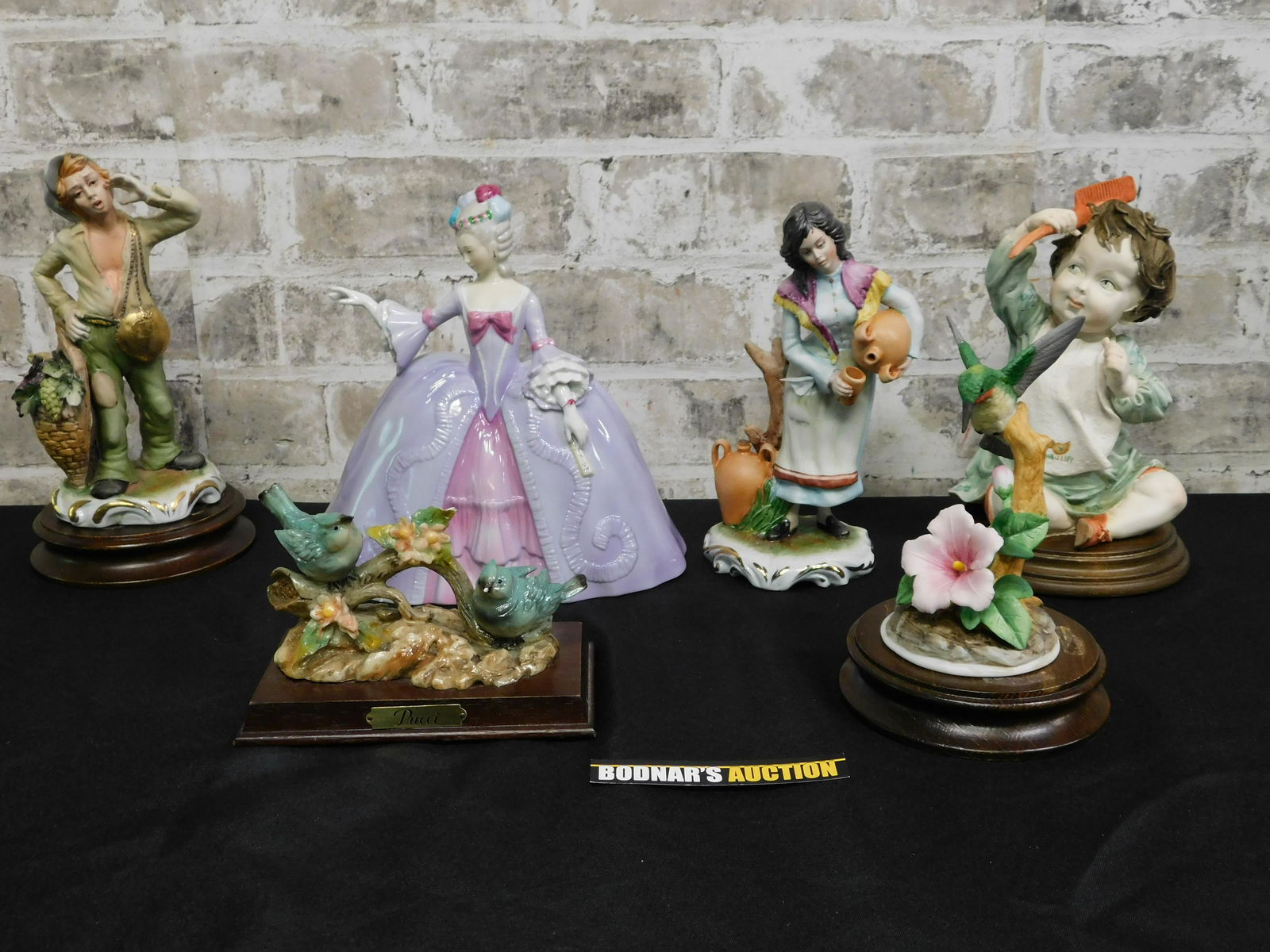 Group Lot of Porcelain and Bisque Figurines (1 of 15)