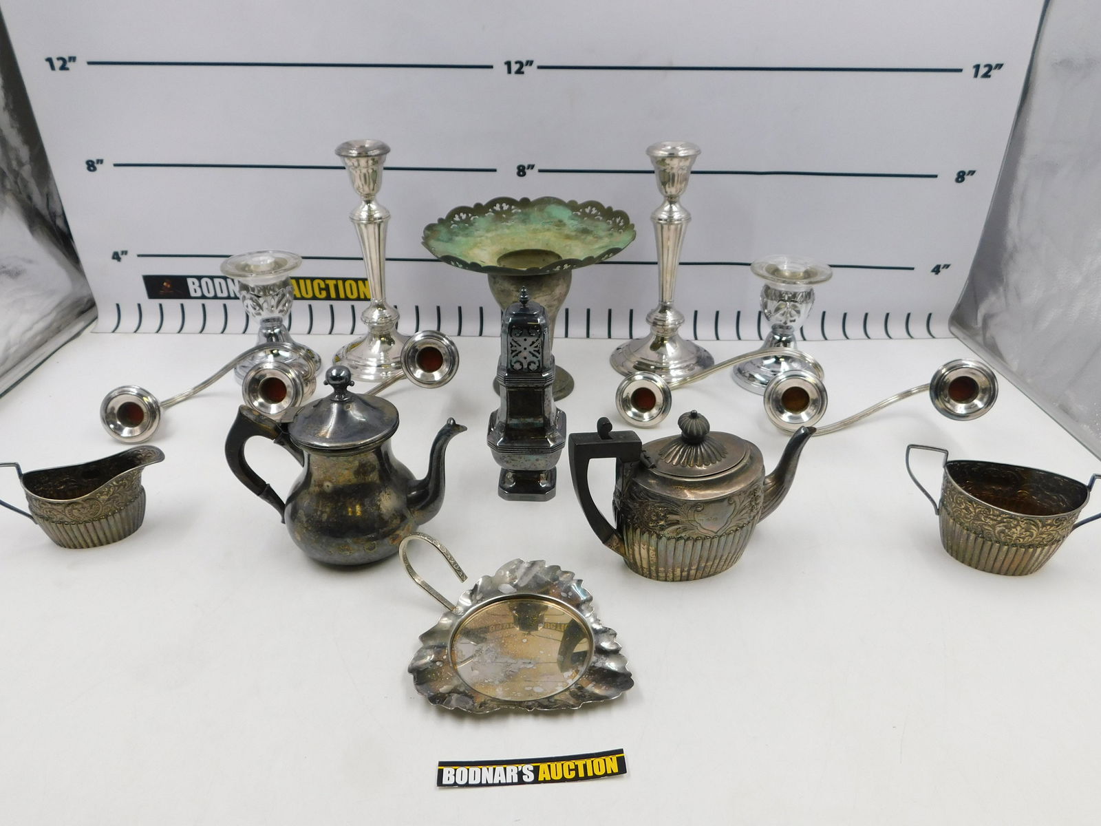 Group Lot of Silverplate (1 of 12)