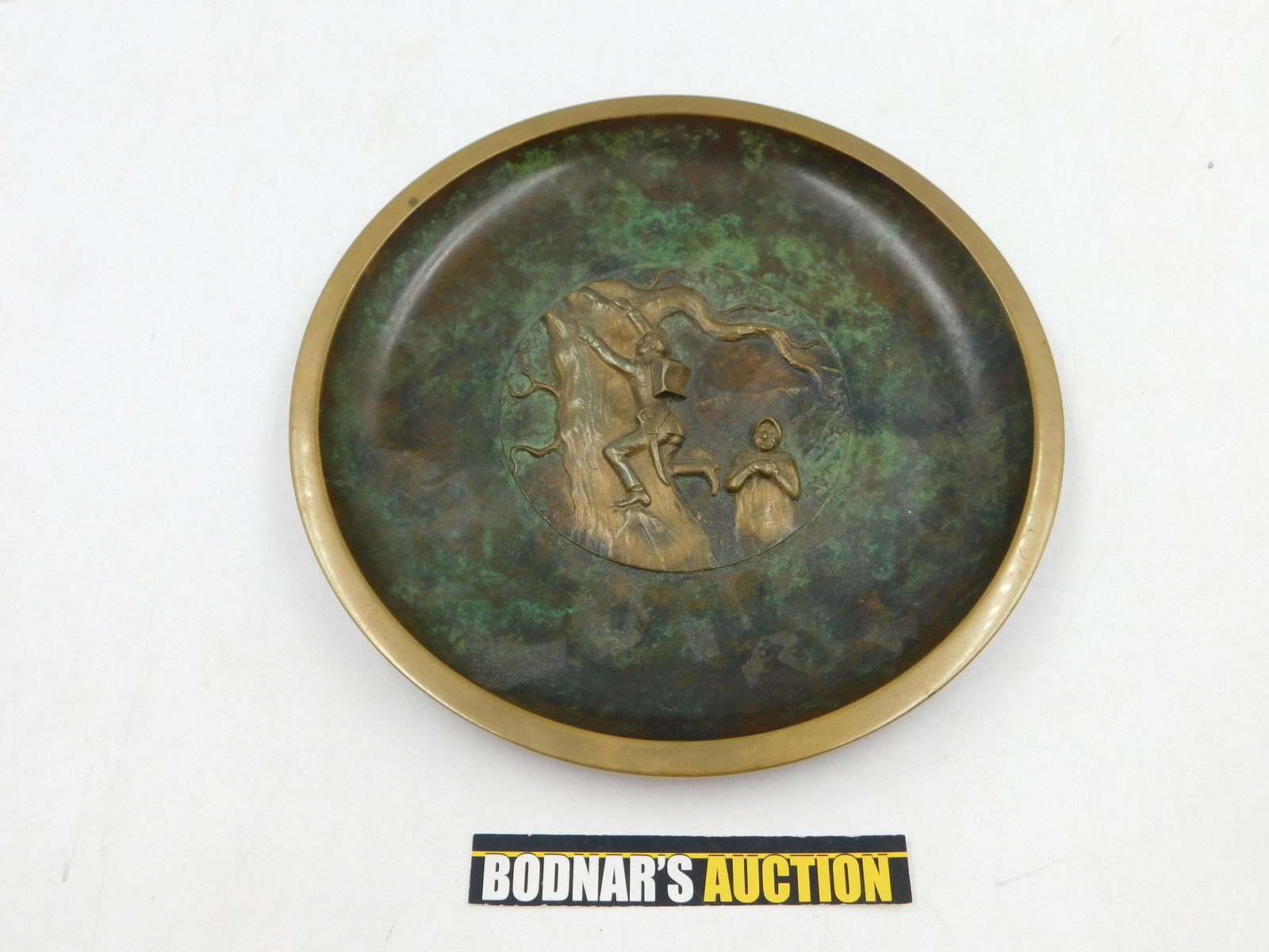Bronze Decorative Plate/Plaque (1 of 8)