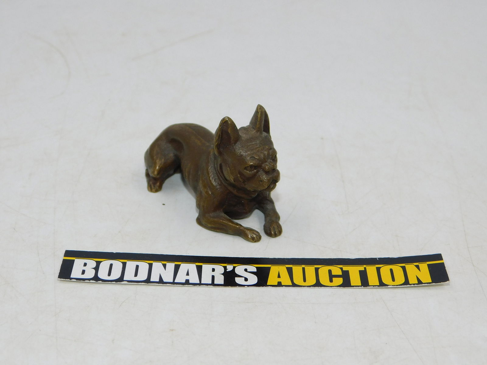 Tiffany Studios Bronze Bulldog Figurine (1 of 8)