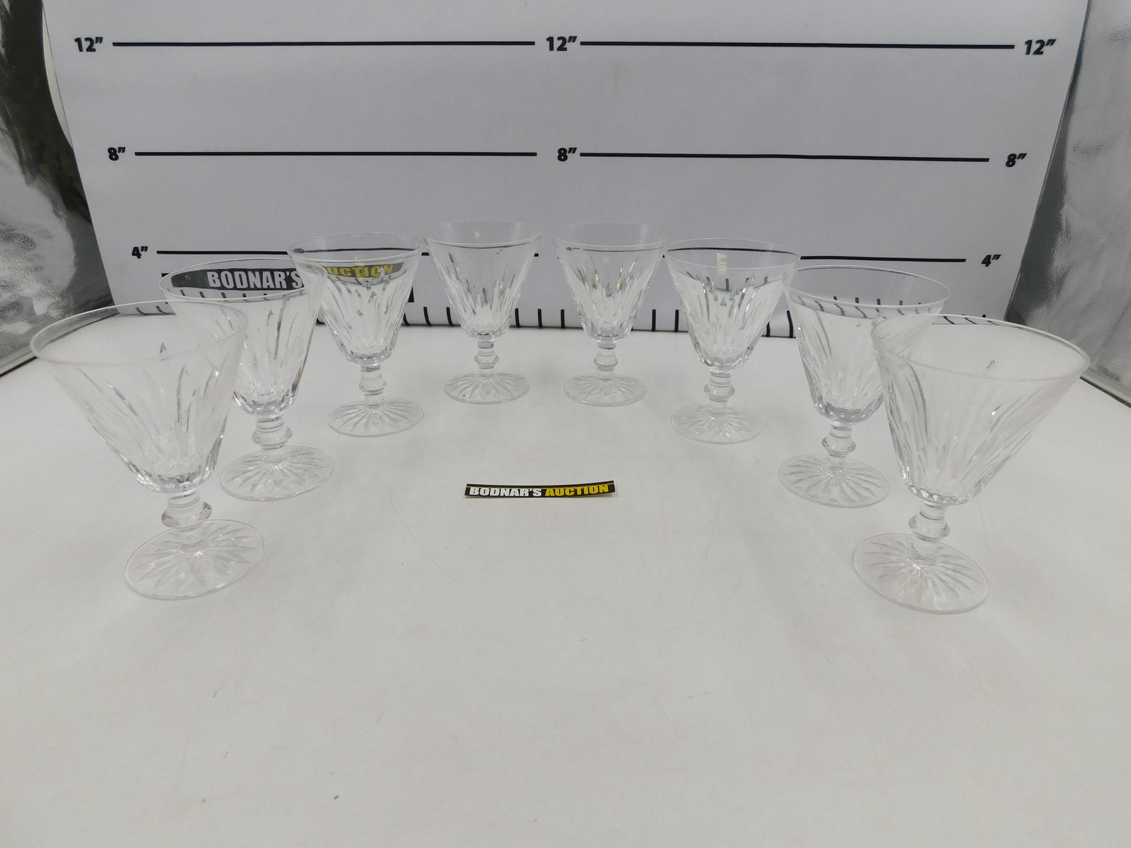 Lot of 8 Waterford Crystal Water Goblets (1 of 5)