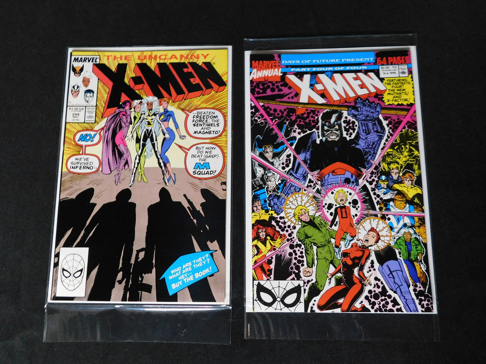 Lot of 2 Uncanny X-Men Comics (1 of 9)