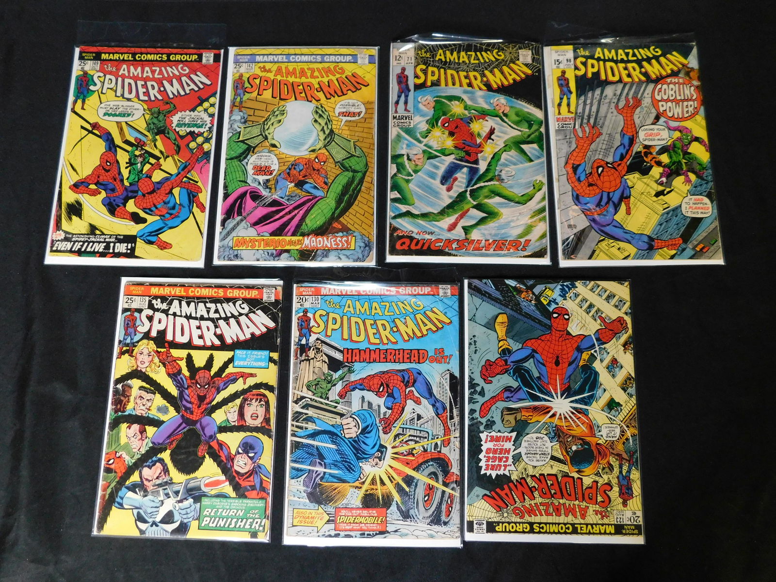 Lot of 7 The Amazing Spider-Man Comics (1 of 4)