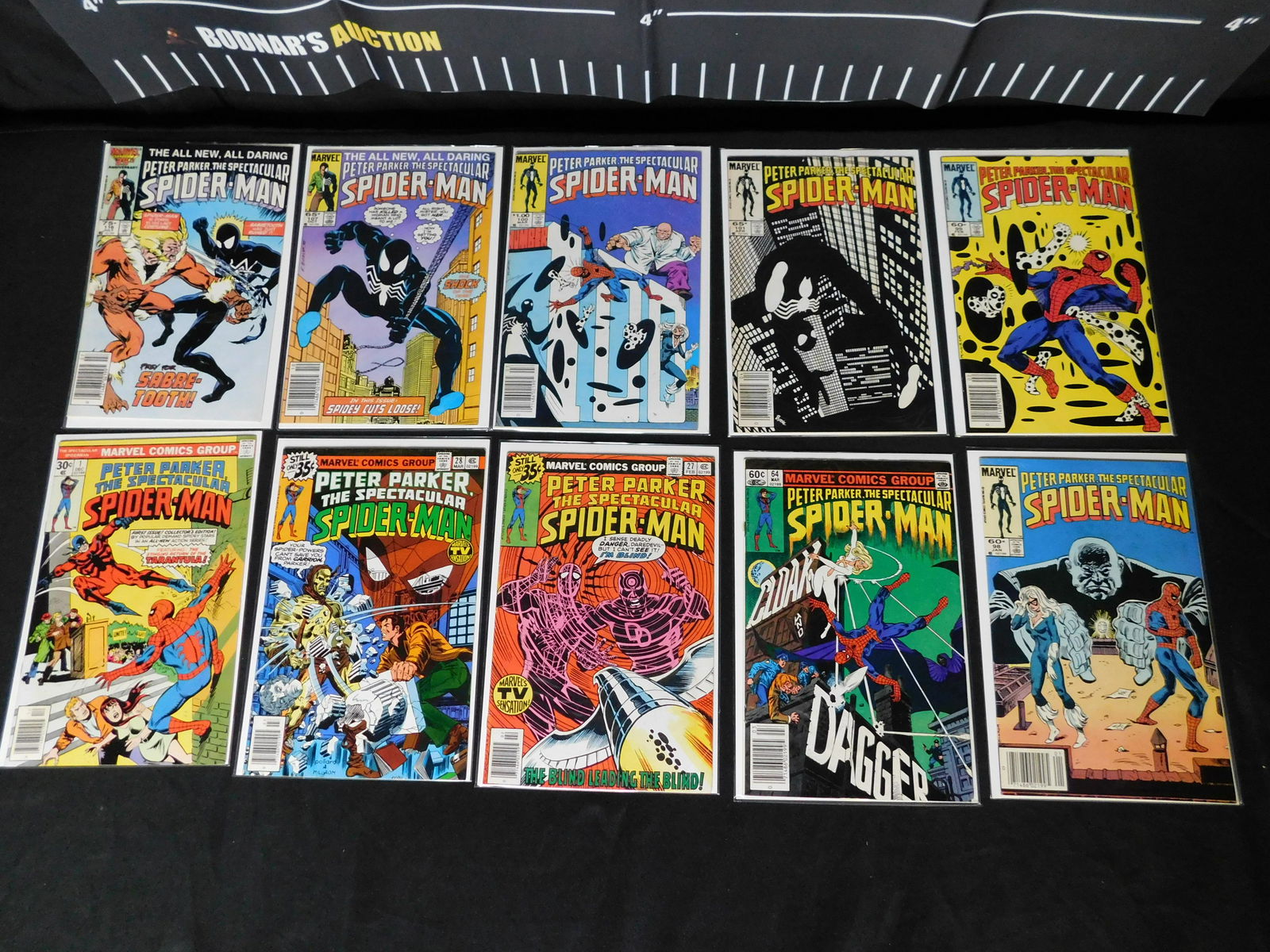 Lot of 10 Peter Parker Spectacular Spider-Man Key Issues (1 of 11)