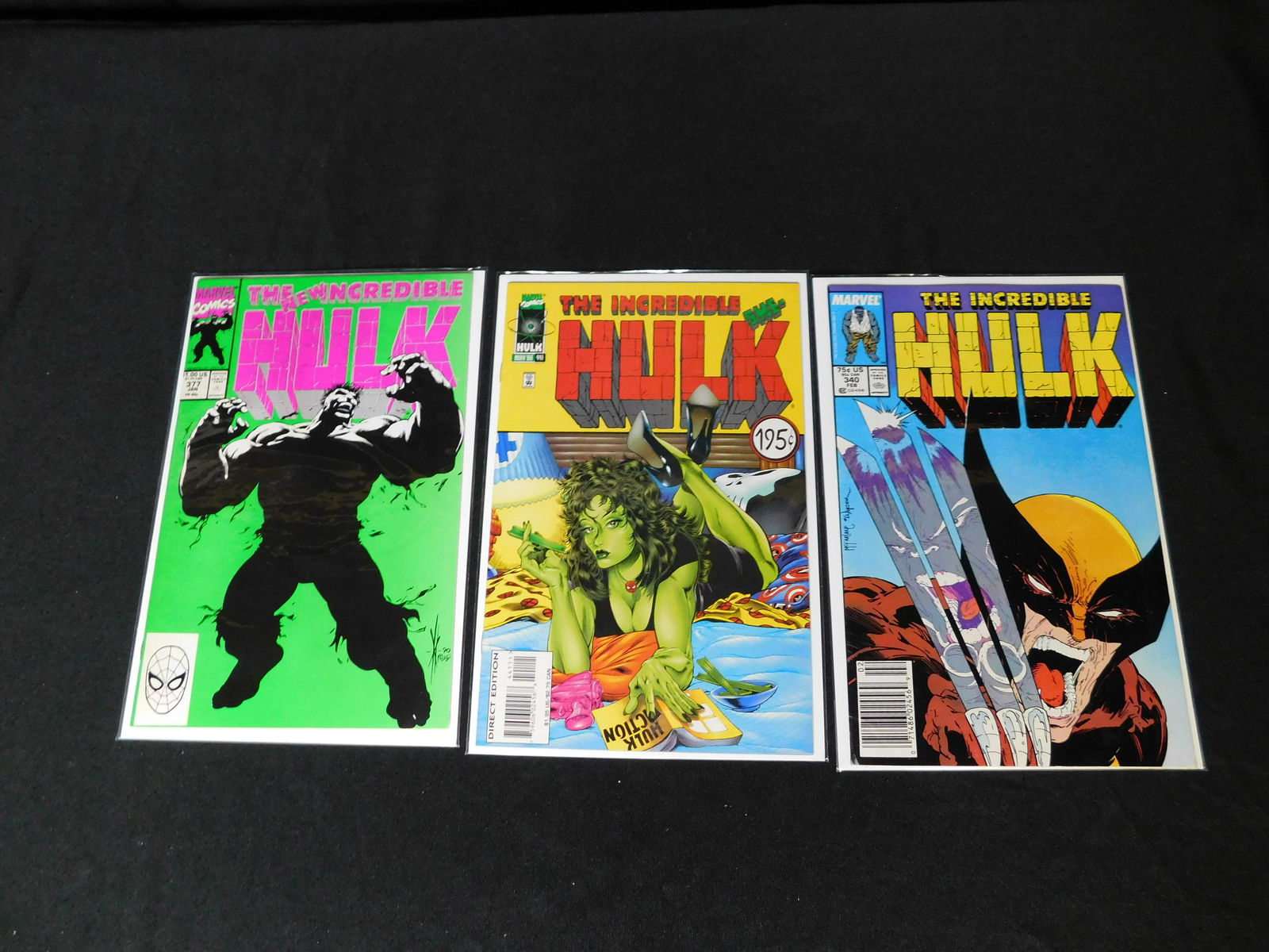 Lot of 3 Key Incredible Hulk Comics (1 of 4)